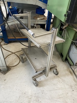 2 Transportwagen, 2-etagig (Nutprofil)